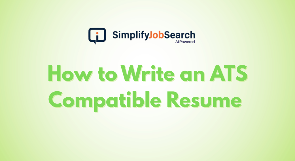 How to Write an ATS-Friendly Resume in 2025 Step by Step Guide