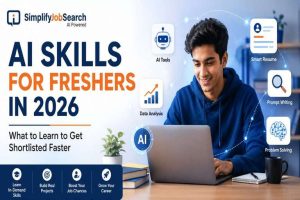 AI Skills for Freshers in 2026: What to Learn to Get Shortlisted Faster