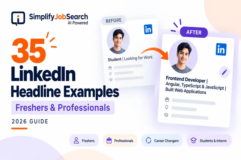 LinkedIn Headline Examples for Freshers and Professionals in 2026: 35 Examples That Stand Out